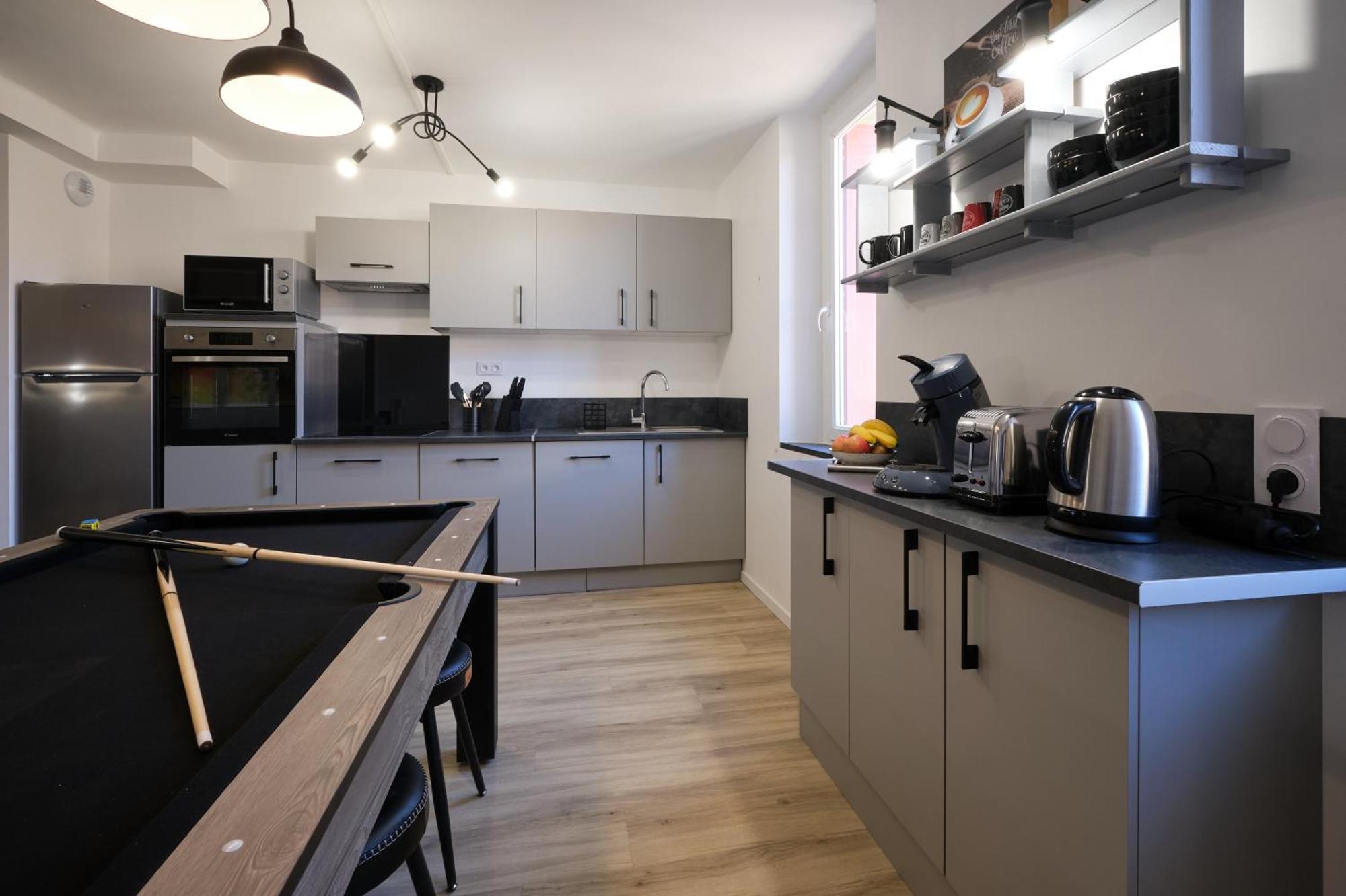 Magnifique*T4*Centre Ville*Wifi*Billard*Netflix* Limoux Luaran gambar