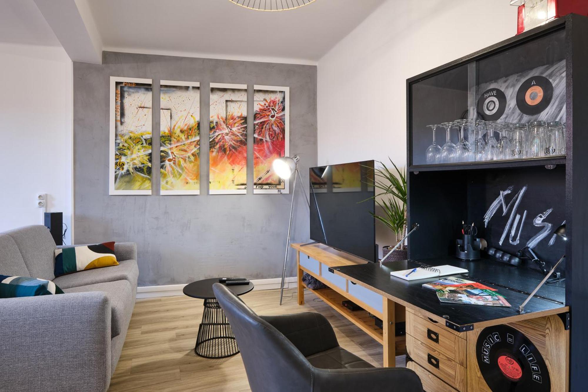 Magnifique*T4*Centre Ville*Wifi*Billard*Netflix* Limoux Luaran gambar