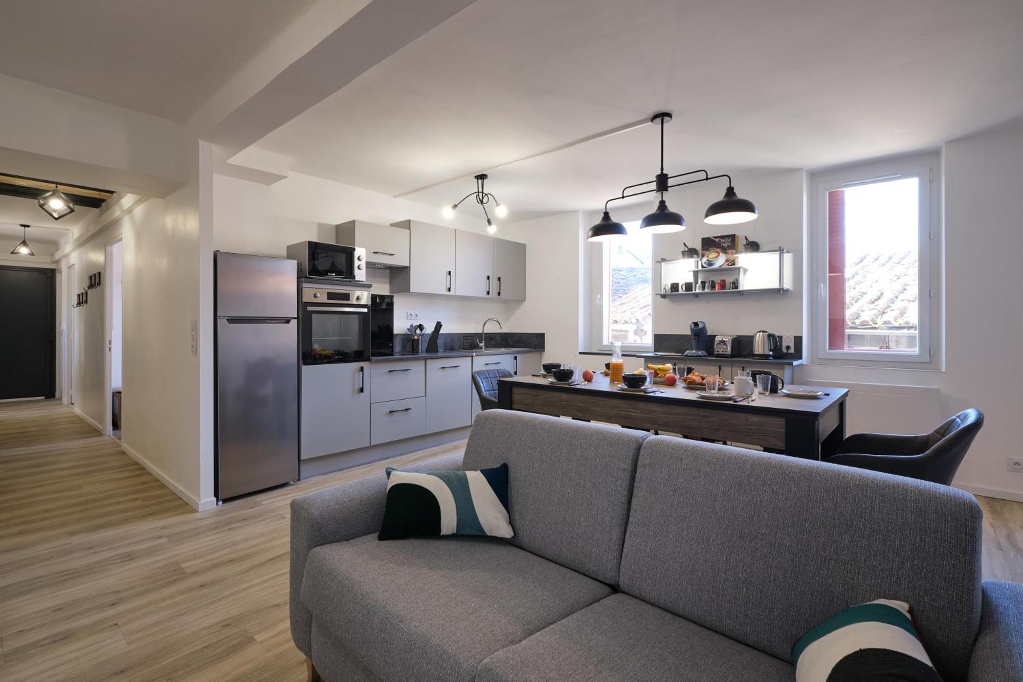 Magnifique*T4*Centre Ville*Wifi*Billard*Netflix* Limoux Luaran gambar